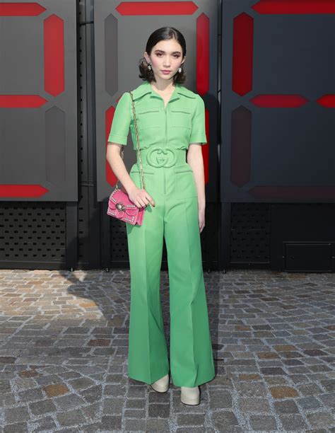 gucci lime green jumpsuit